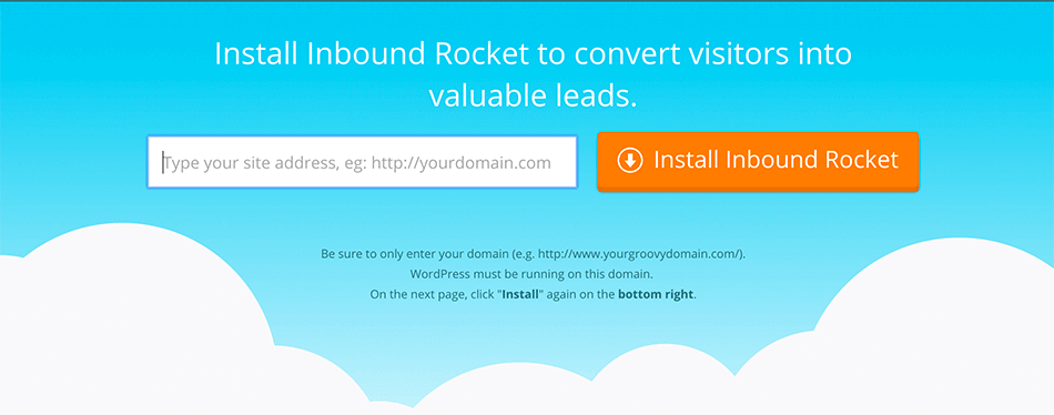 You can have Inbound Rocket up-and-running in under 3 minutes