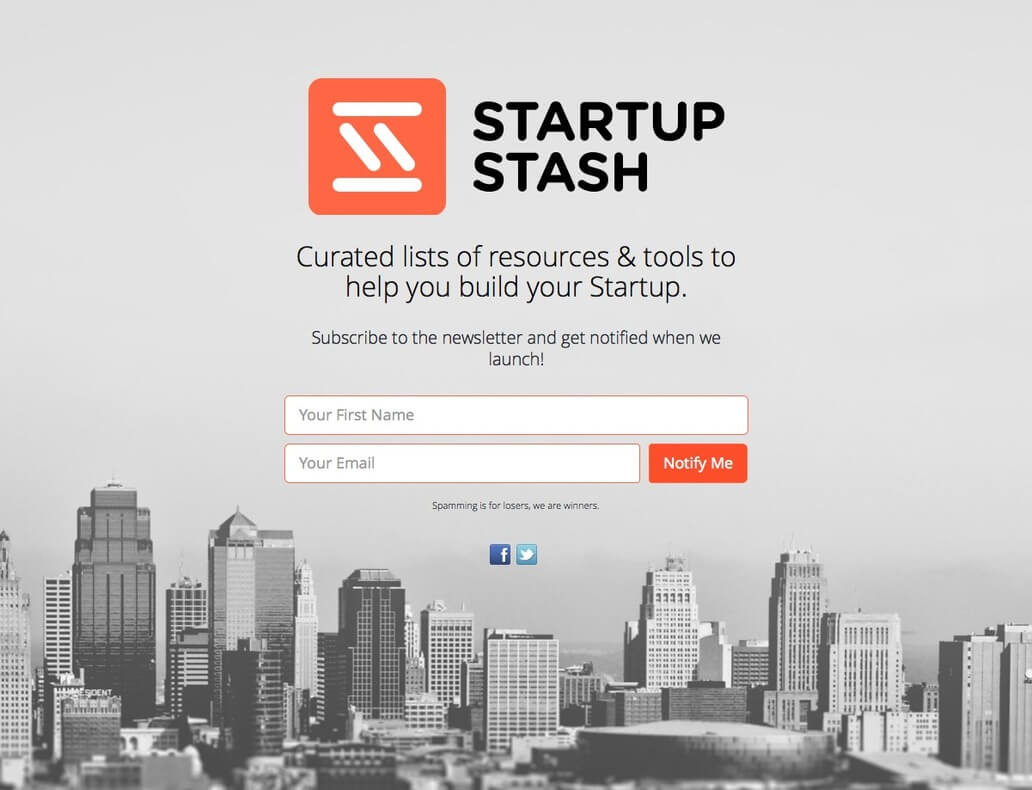 StartupStash - A curated directory of resources & tools to help you build your Startup