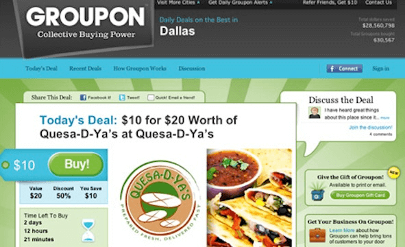 Groupon - Limited Time Offers