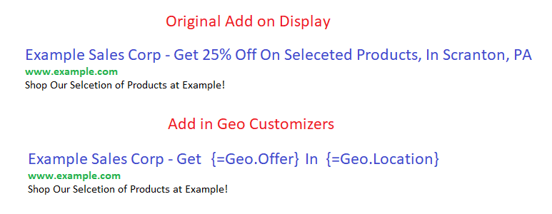 creating geo ads on Google Adwords