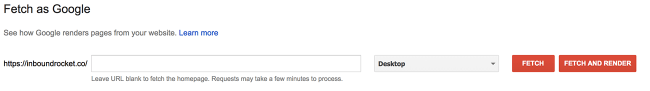 Crawl your updated content using Google Search Console