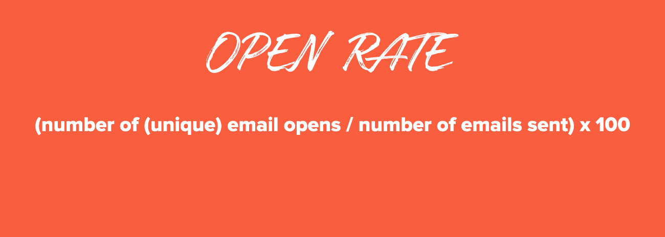 Email Marketing Metrics: Open Rate